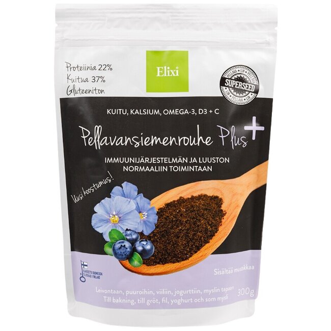 Плодовая клетчатка Elixi pellanvansiemenrouhe plus 300 гр