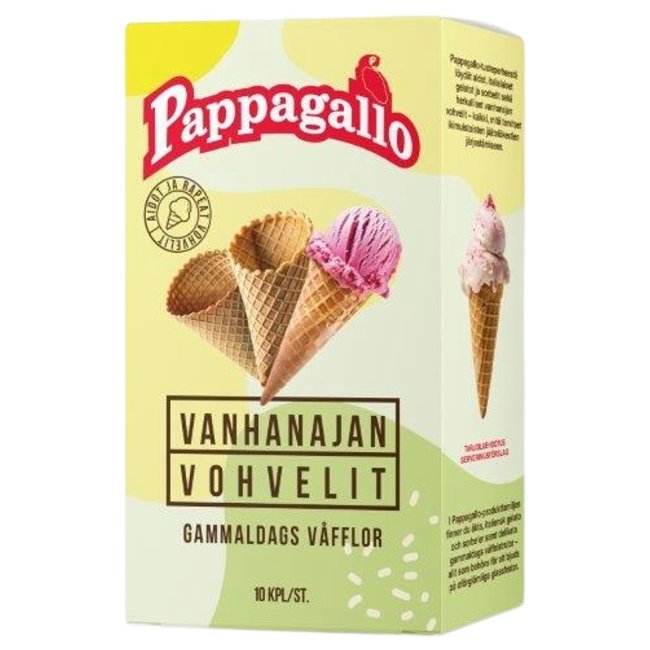 Вафельные трубочки для мороженого Pappagallo 110 гр