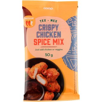 Приправа для хрустящей курицы Coop Medium 50 гр Приправа для хрустящей курицы Coop Medium 50 гр