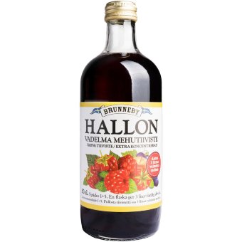 Концентрированный малиновый сок Brunneby 500 мл Концентрированный малиновый сок Brunneby 500 мл