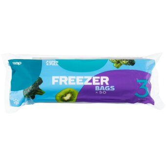 Мешки для заморозки Coop 3 л 50 шт