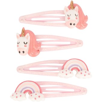 Детские заколки для волос Ibero unicorn (уп 4 шт)