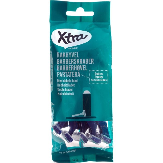 Одноразовые станки для бритья X-tra 10 шт