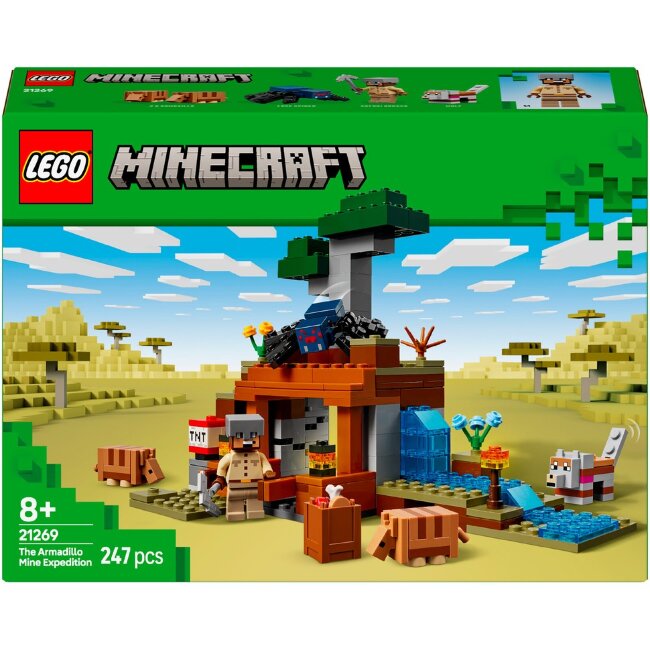 Игровой набор LEGO® Minecraft 21269 шахта сколопендры