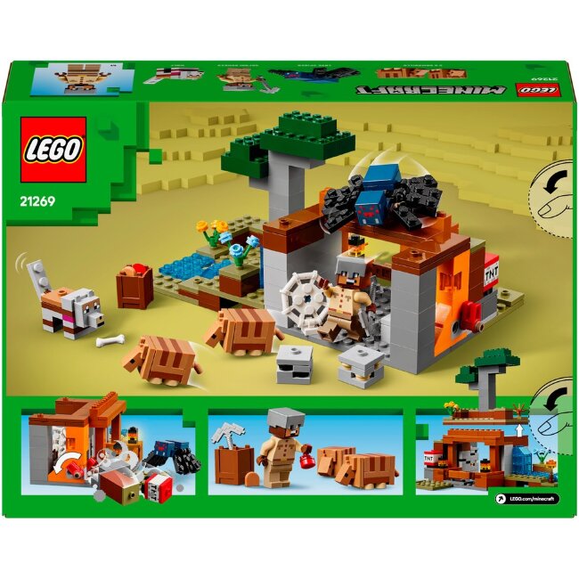 Игровой набор LEGO® Minecraft 21269 шахта сколопендры