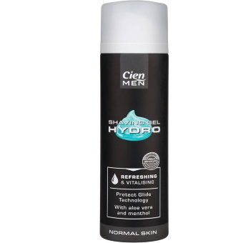 Гель для бритья мужской Cien Men HYDRO Cooling & Revitalising (охлаждение и восстановление) 200 мл Гель для бритья мужской Cien Men HYDRO Cooling & Revitalising (охлаждение и восстановление) 200 мл