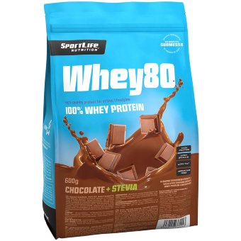 Сывороточный протеин Whey80 SportLife Nutrition шоколад/стевия 600 г Сывороточный протеин Whey80 SportLife Nutrition шоколад/стевия 600 г