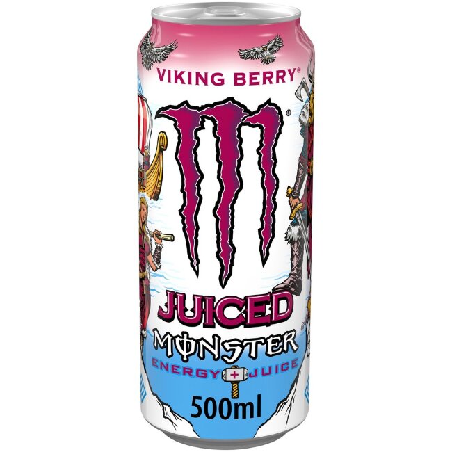 Энергетический напиток Monster Juice Viking Berry 0,5 л Энергетический напиток Monster Juice Viking Berry 0,5 л