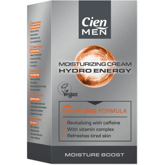 Гидрогель для мужчин Cien MEN HYDRO ENERGY (увлажнение с витаминами 24 часа) 50 мл Гидрогель для мужчин Cien MEN HYDRO ENERGY (увлажнение с витаминами 24 часа) 50 мл