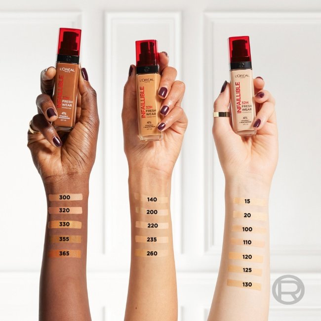 Тональный крем L'Oréal Paris Infaillible Fresh Wear 130 cool undertone 30 мл Тональный крем L'Oréal Paris Infaillible Fresh Wear 130 cool undertone 30 мл