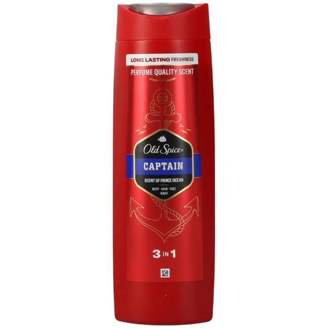 Гель для душа Old Spice Captain 3в1 400 мл