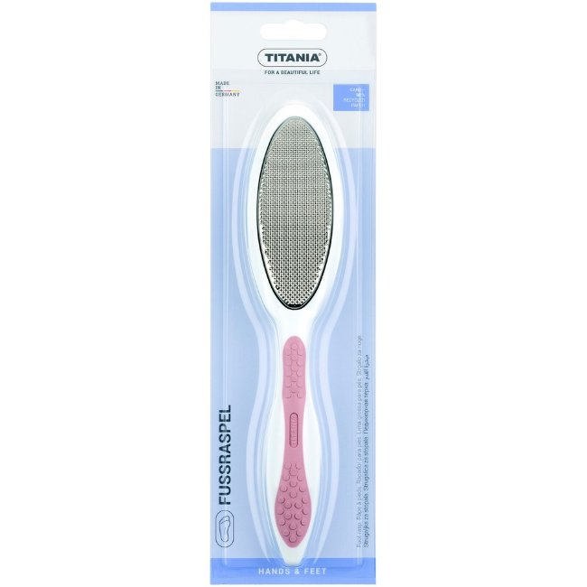 Эргономичная двусторонняя пилка для стоп Titania softtouch 22 см