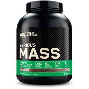 Гейнер Optimum Nutrition Serious Mass шоколадный вкус 2,73 кг Гейнер Optimum Nutrition Serious Mass шоколадный вкус 2,73 кг
