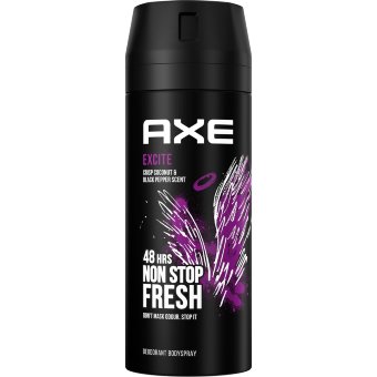 Axe Дезодорант-спрей Эксайт для мужчин 150 мл Axe Дезодорант-спрей Эксайт для мужчин 150 мл