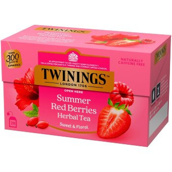 Травяной чай Twinings Summer Red Berries 20x2 гр