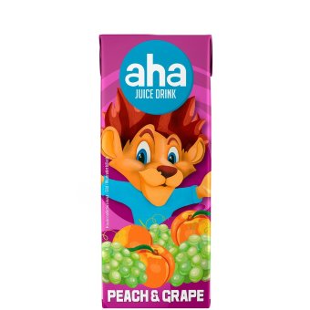Персиково-грейпфрутовый сокосодержащий напиток AHA 0,2 л Персиково-грейпфрутовый сокосодержащий напиток AHA 0,2 л