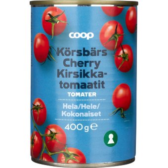 Целые черри Coop 400 гр Целые черри Coop 400 гр