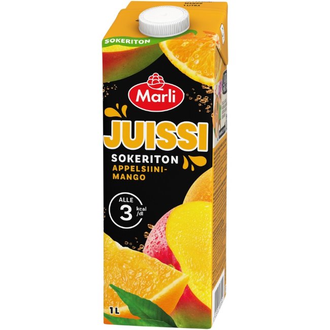 Напиток манго-апельсин без сахара Juissi Marli 1 л