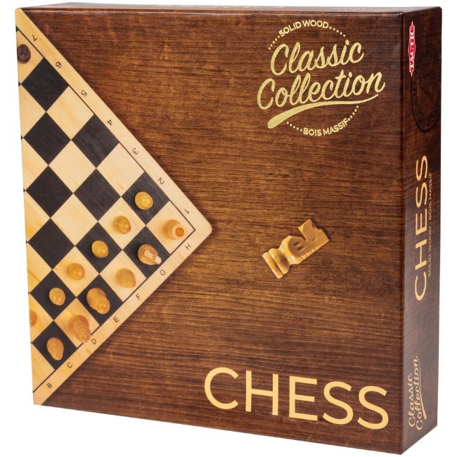 Настольная классическая игра Шахматы из высокопрочного дерева Tactic Classic Collection