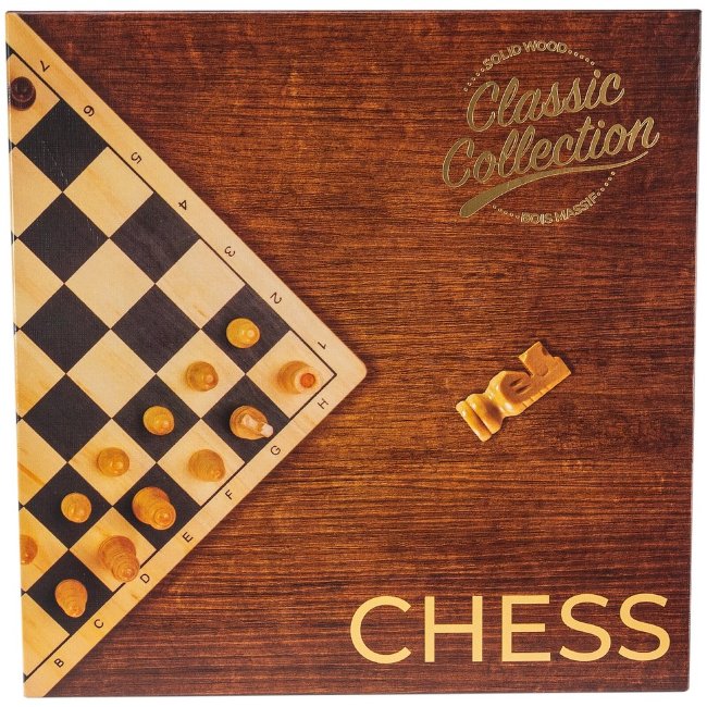 Настольная классическая игра Шахматы из высокопрочного дерева Tactic Classic Collection