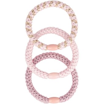 Резинки для волос Ibero плетеные светлые 3 шт