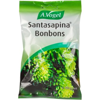 Конфетки из молодых еловых побегов Santasapina Bonbons 100 гр A.Vogel Конфетки из молодых еловых побегов Santasapina Bonbons 100 гр A.Vogel