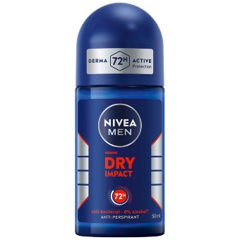 Антиперспирант роликовый NIVEA MEN Dry Impact 50 мл Антиперспирант роликовый NIVEA MEN Dry Impact 50 мл