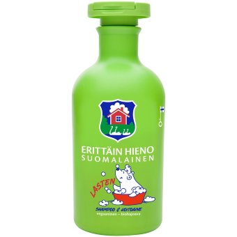 Шампунь и кондиционер для детей Erittain Lasten shampoo & hoitoaine 300 мл Шампунь и кондиционер для детей Erittain Lasten shampoo & hoitoaine 300 мл