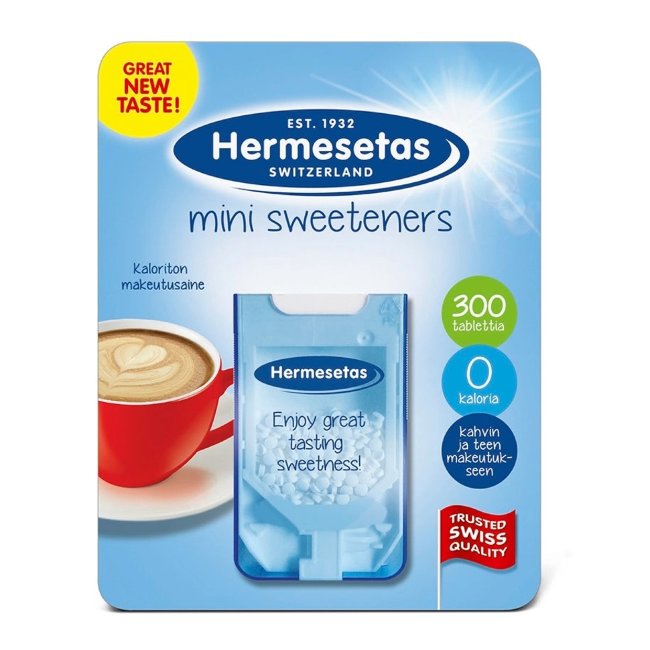 Сахарозаменитель Hermesetas 300 шт