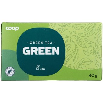 Зеленый чай Coop vihrea 20 пак Зеленый чай Coop vihrea 20 пак