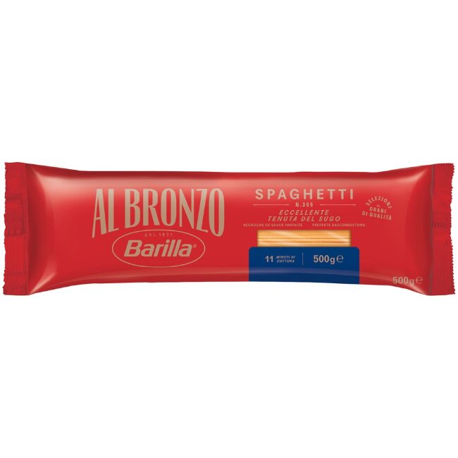 Спагетти Barilla Al Bronzo Spaghetti из твердых сортов пшеницы 500 гр