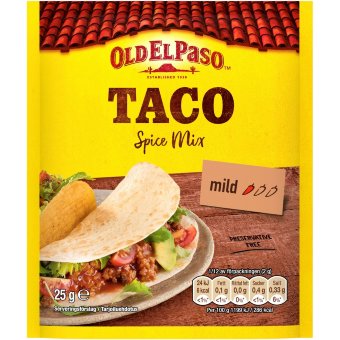 Приправа для тако Old El Paso Original 25 гр Приправа для тако Old El Paso Original 25 гр