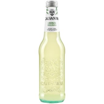 Газированный безалкогольный напиток с мякотью Galvanina Bio лимонад 355 мл бутылка