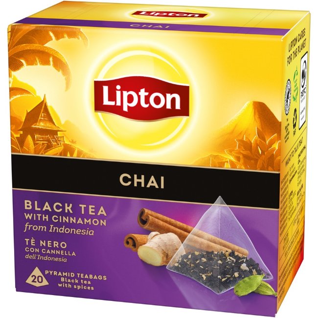 Черный чай Lipton Chai (уп 20 шт) Черный чай Lipton Chai (уп 20 шт)