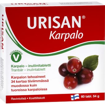 Клюква Urisan karpalo Hankintatukku 60 табл Клюква Urisan karpalo Hankintatukku 60 табл