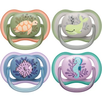 Соска Philips Avent Ultra Air 6-18 мес SCF085/40 (уп 2 шт)