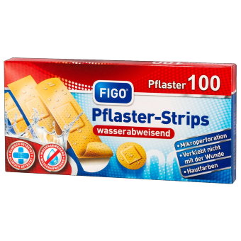 Пластыри водостойкие Figo 100 шт Пластыри водостойкие Figo 100 шт