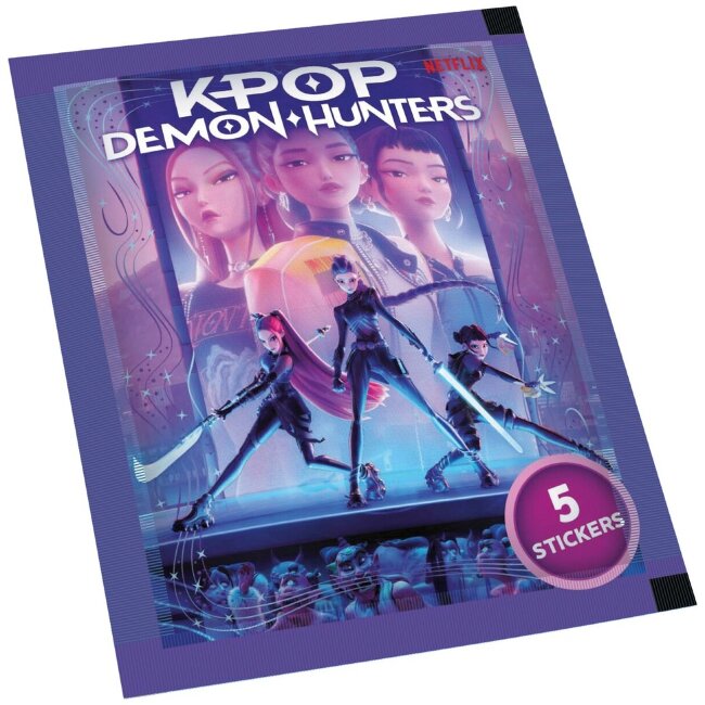 Наклейки KPop Demon Hunters (уп 5 шт) Наклейки KPop Demon Hunters (уп 5 шт)