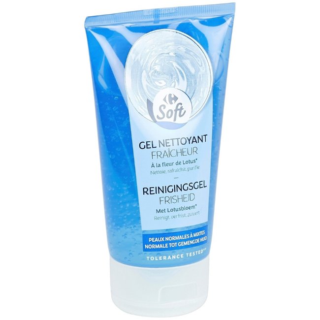 Гель для умывания Carrefour Soft Face Freshness 150 мл