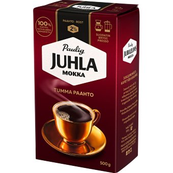 Кофе заварной Paulig Juhla Mokka Tumma  500 гр