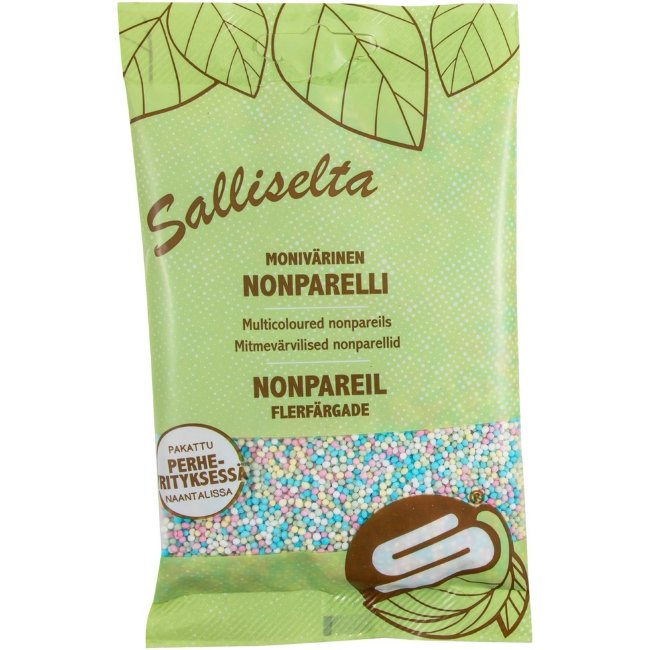 Кондитерская посыпка Salliselta (цветные шарики) 100 гр