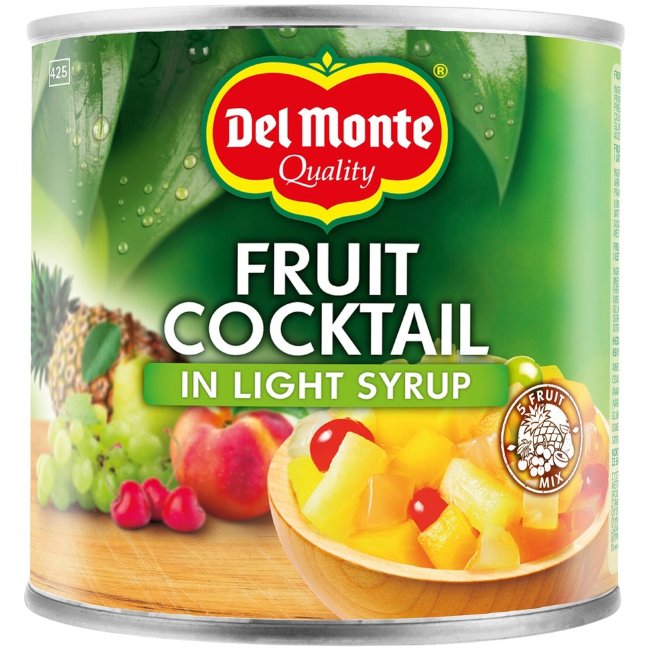 Фруктовый коктейль в пастеризованном соке Del Monte, 420 гр.