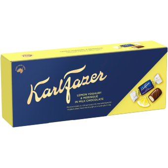 Шоколадные конфеты с начинкой лимон-меренга-йогурт Karl Fazer 250 гр Шоколадные конфеты с начинкой лимон-меренга-йогурт Karl Fazer 250 гр