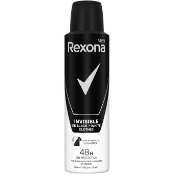 Антиперспирант аэрозоль Rexona men (невидимый на черном и белом) 150 мл Антиперспирант аэрозоль Rexona men (невидимый на черном и белом) 150 мл