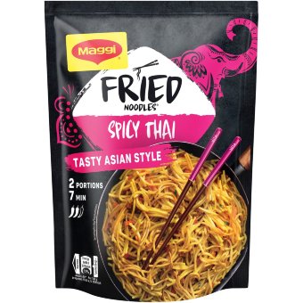 Жареная лапша Maggi 128 гр острый тайский Жареная лапша Maggi 128 гр острый тайский