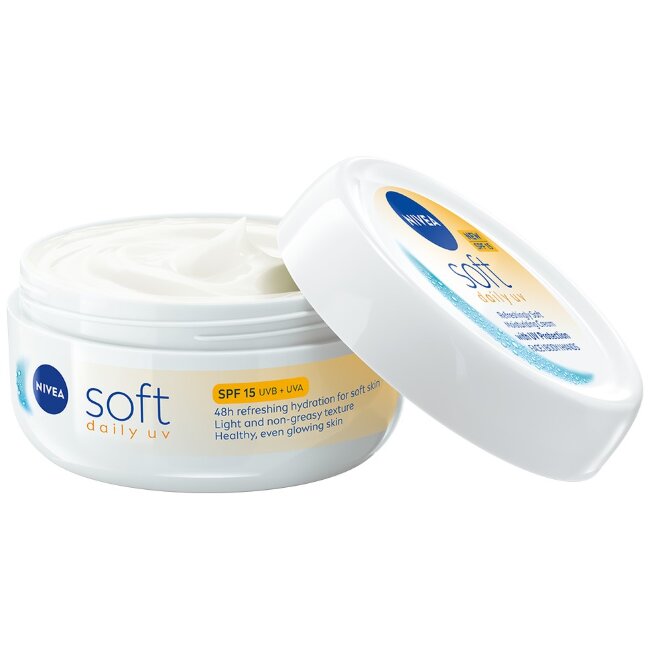 Увлажняющий крем для ежедневного использования NIVEA Soft Daily UV SK 15 100 мл