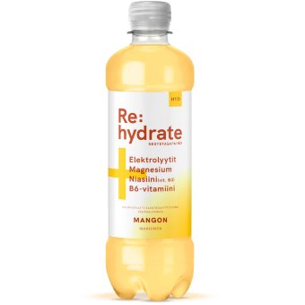 Углеводно-элекролитический напиток HYD Re:hydrate со вкусом манго 500 мл