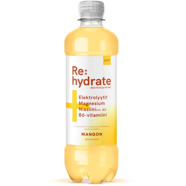 Углеводно-элекролитический напиток HYD Re:hydrate со вкусом манго 500 мл