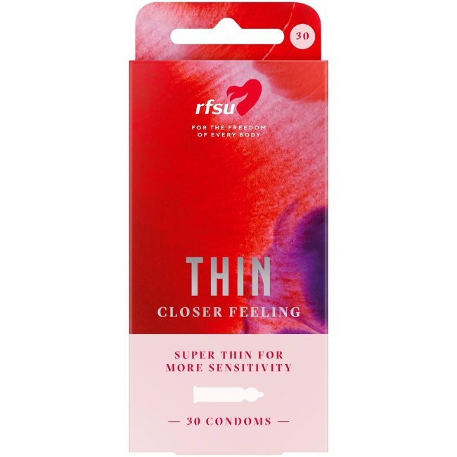 Тонкие презервативы RFSU Thin 30 шт Тонкие презервативы RFSU Thin 30 шт