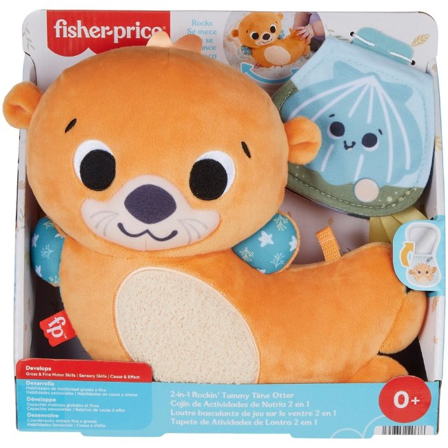 Мягкая игрушка-выдра Fisher-Price Sensimals